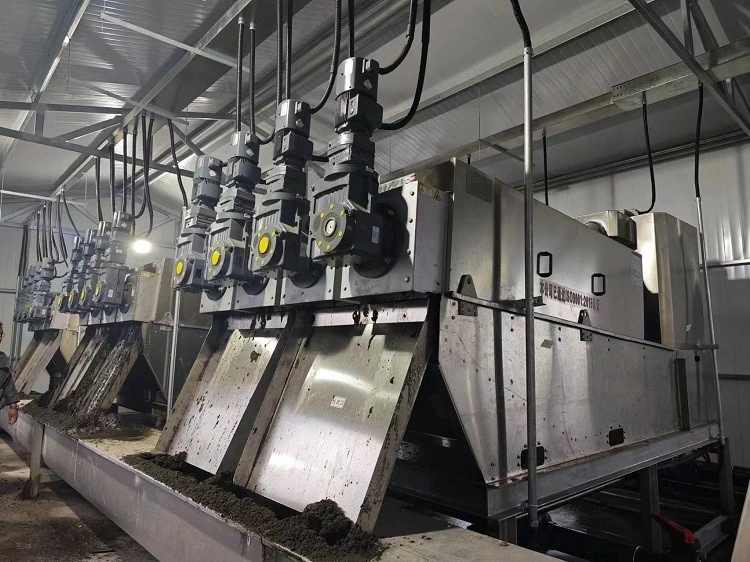 Screw Press Sludge Dewatering Machine Screw Press Sludge Dewatering Machine